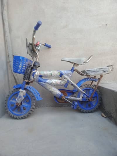 Kids Blue Bicycle for Sale - Good Condition 03121366725