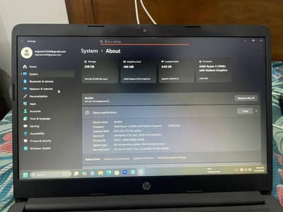 HP RYZEN 3 |HP 247 G8 Notebook|