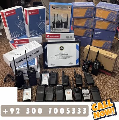 Walkie talkie / wireless set / intercom / motorola  / icom / Kenwood