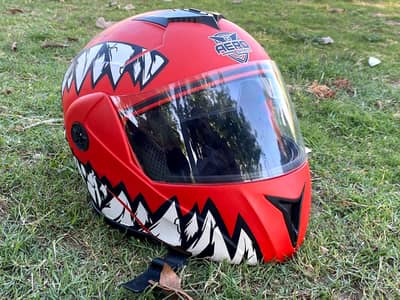 Aero Shield Double Visor 3 in 1 Helmet