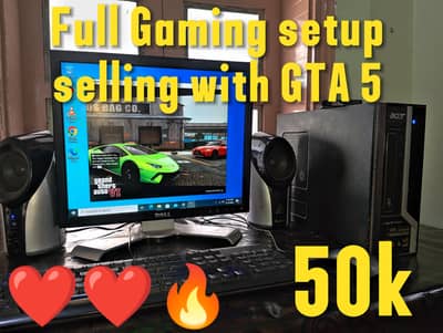 Gaming PC sell . only 1 piece