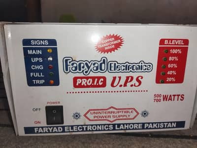 700 watts unused UPS