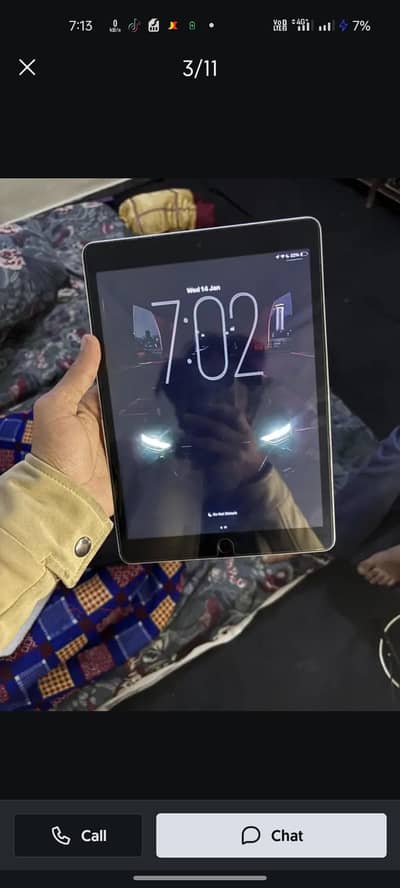 ipad 9th generation 256 gb touch change but  original ki grante ho ge