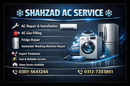 AC fridge & Washing Machine Repair Lahore - ghr par