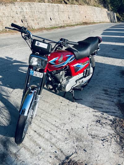 Honda CG 125 Model 2024 ISLD registered