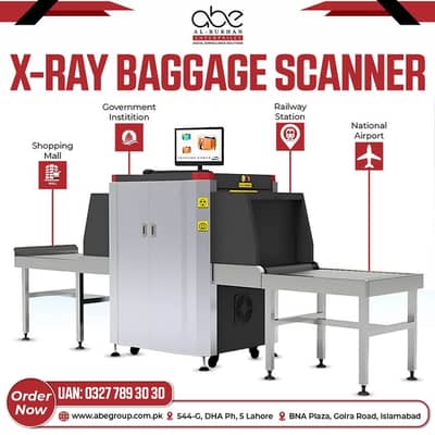 X Ray Baggage Scanner Security Machine