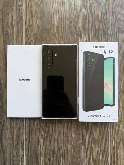 SUMSUNG GALAXY A26 5G BRAND NEW CONDITION 8/256 GB PTA APPROVED