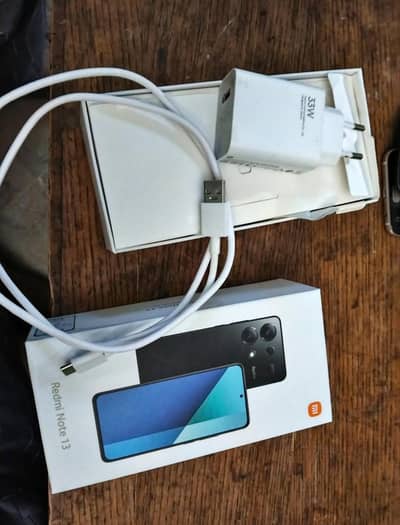 Redmi Note 13 8gb Ram 256Gb Rom 10/10 Complete Box