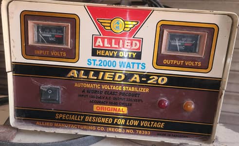 Automatic Stablizer for fridge