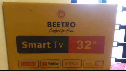 beetro Smart LED TV Brand New condition urgent sale for personal