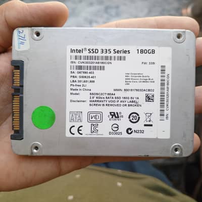 INTEL 180 GB SSD