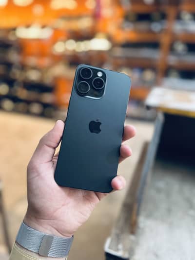 15 Pro Max PTA physical Plus E sim 256 Gb 86% hleath