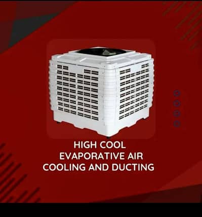 Evaporative Air Cooler // Ducting Work// Evergy saver// Remote control