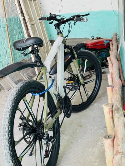 New ger wli syckel dual disk breaks Allowy rims front Shokes