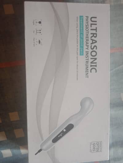 ultrasonic physio therapy machine for pain relief