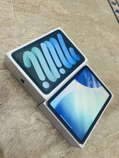 iPad mini 6 with box and charger