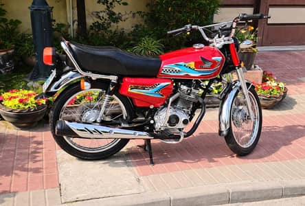 Honda CG 125 2023 – Showroom Condition, Like New