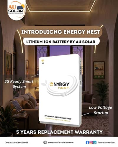 Energy nest 5kw 100 amp 51v at very lowest price