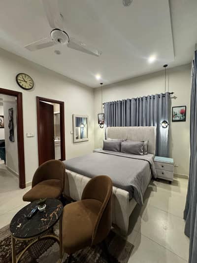 One bedroom furnished apartment for rent.