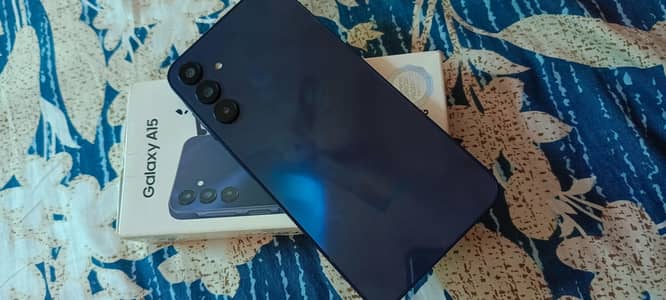 Samaung A15 8/256 with box cable