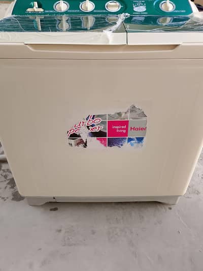 Haier turbo washing machine & Dryer