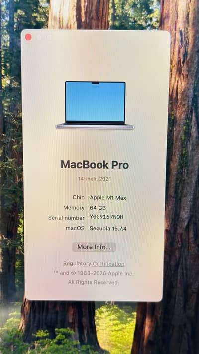 Apple MacBook M1 Pro Max | 64 GB | 4 TB |