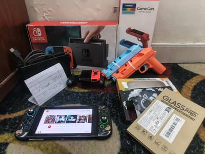 Nintendo Switch V1 Modded + 128GB SD