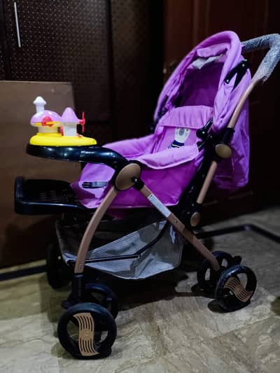 Imported Baby pram of Good size and high quality