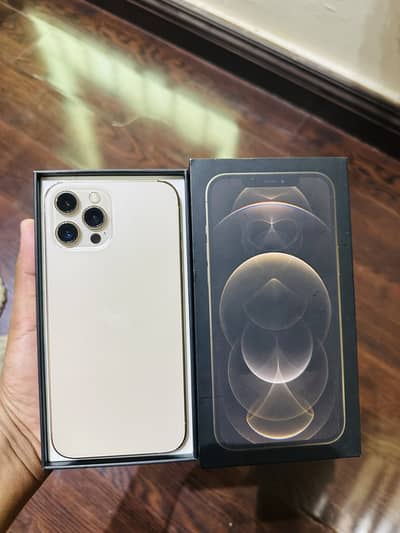 Iphone 12 PM 128gb PTA with box