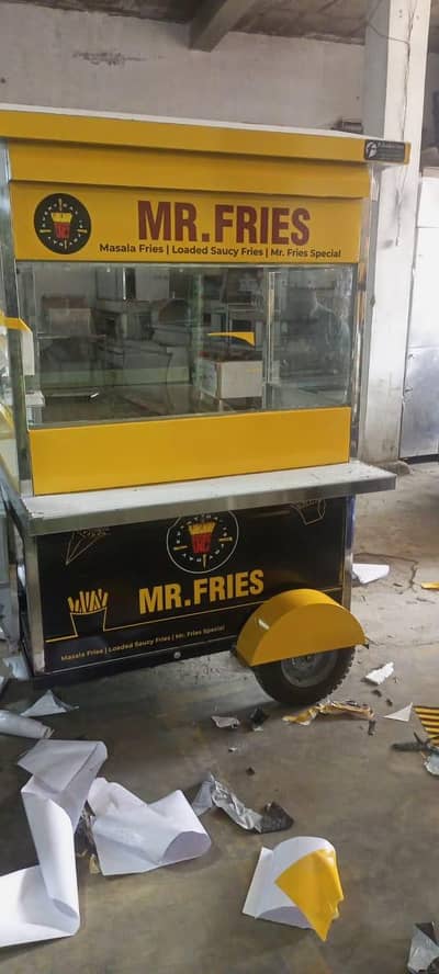 Fries and Fast Food stall