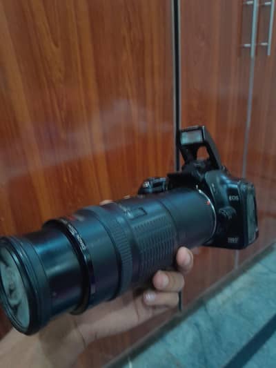 canon 300D with big auto lense all ok camera peice fimal