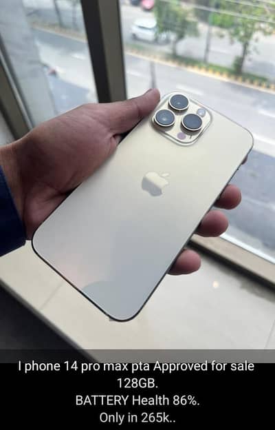 iPhone 14 Pro Max  pta approved for sale