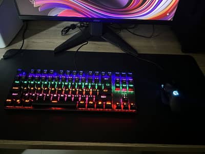 T-dagger (corvette) keyboard + logitech (g402) mouse