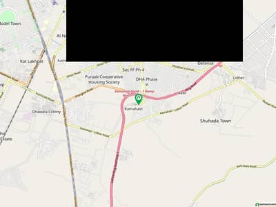 A 8 Marla Commercial Plot In Bankers Town Is On The Market For sale