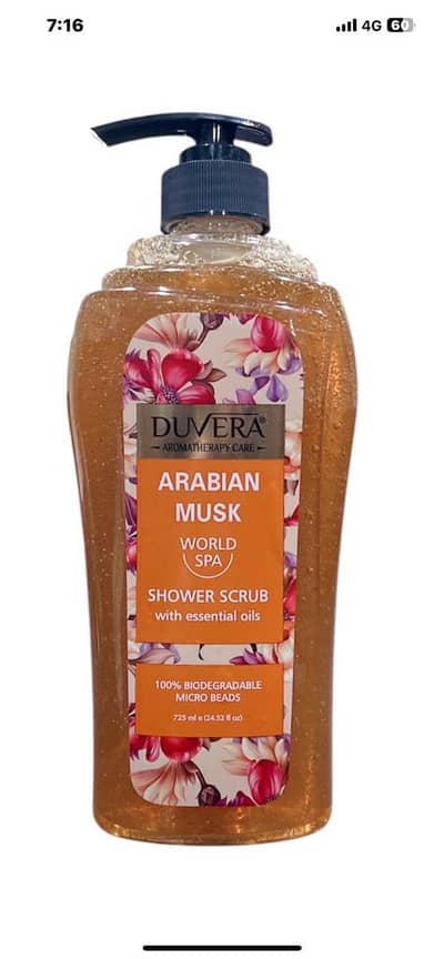 DUVERA  Shower scrub