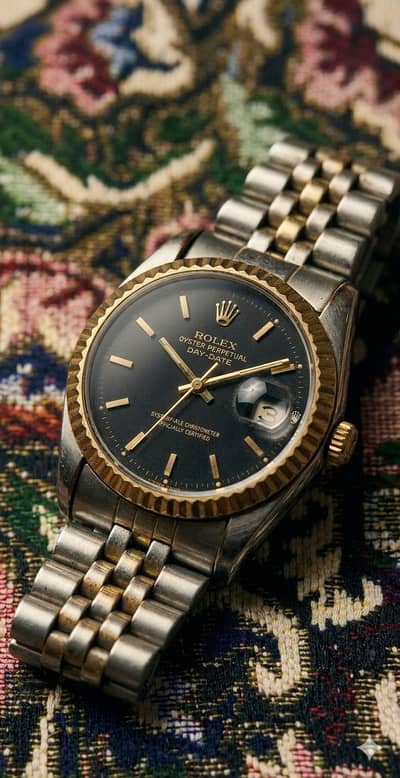 Rolex Green dialor and gold bazel with premium look