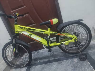 Brand new sports bicycle