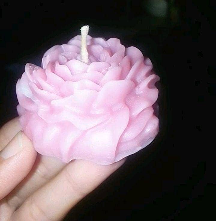 levender candle 1