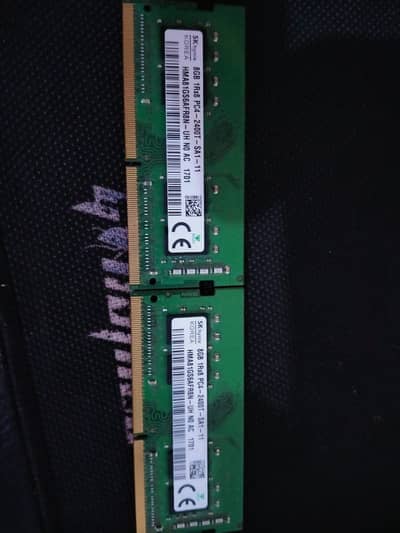 2 x Sk Hynix 8 GB | DDR4 RAM | 2400 MHZ