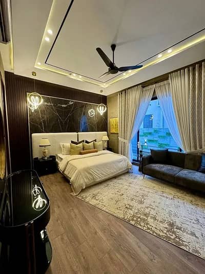 10 Marla Furnished House For Rent In Janiper Block Sector C Bahria Town Lahore