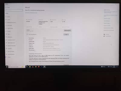 desktop with 26" monitor