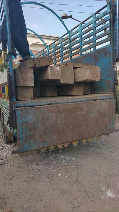 Seasoned Burma teak blocks