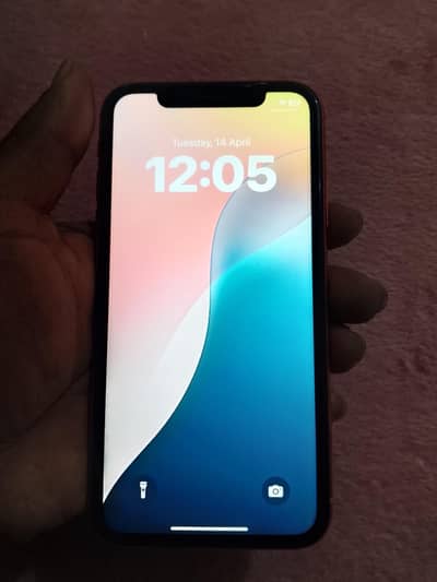 iPhone XR non PTA factory unlock 64GB only back crack