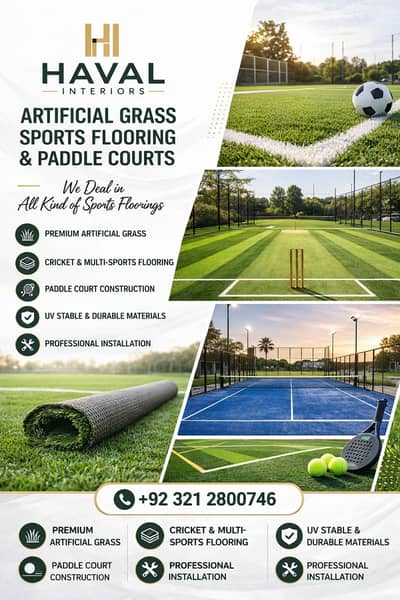 Sports padel Turf - Tennis court - Padel Tennis - Padel Courts - Grass