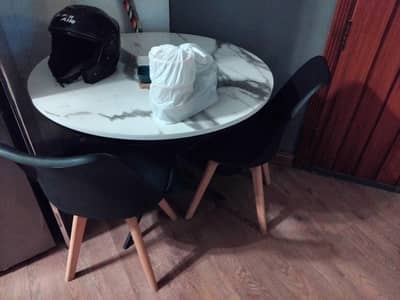 Coffe table & 3 Chair Set