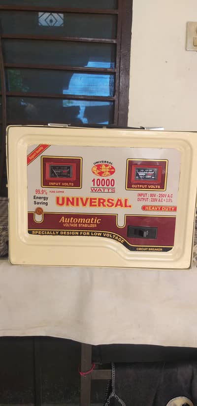 Universal automatic voltage stabilizer 10000 Watts