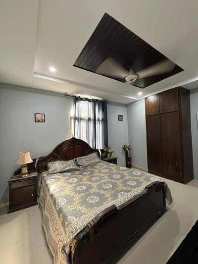 Sami furnished 2 bedroom apartment available for rent in Bahria town phase 7 square commercial