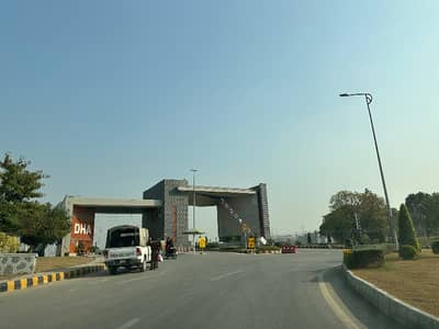 Prime Location Kanal Double Boulevard Corner Plot DHA 5 Islamabad For Sale