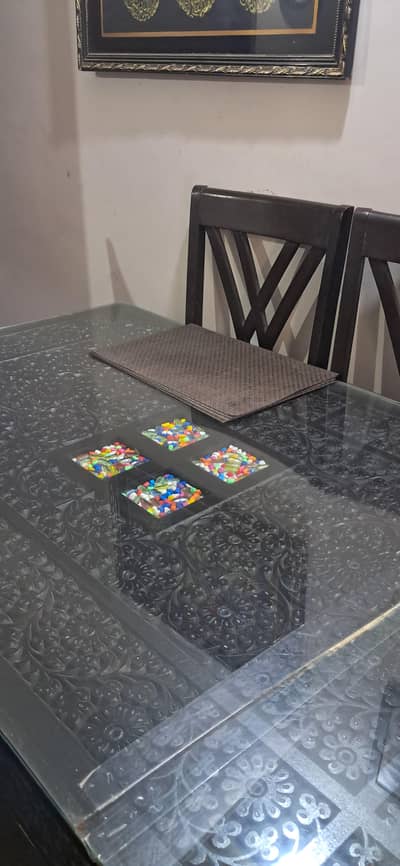 hand carved dinning table