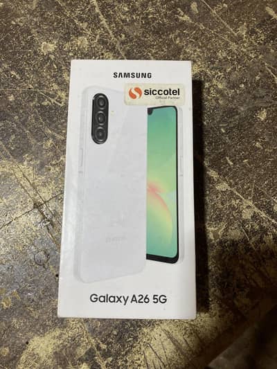 A26 5g 8 256gb fresh box